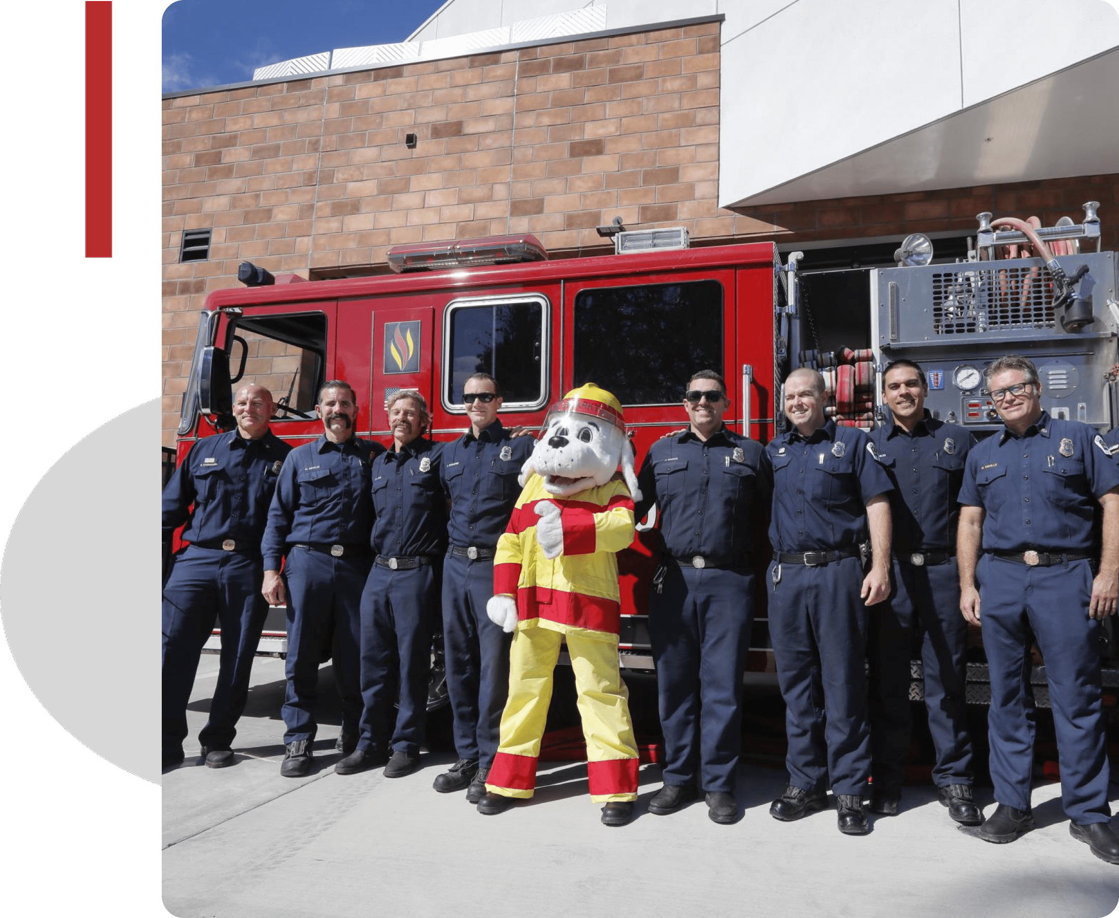 Group 73 firefighters